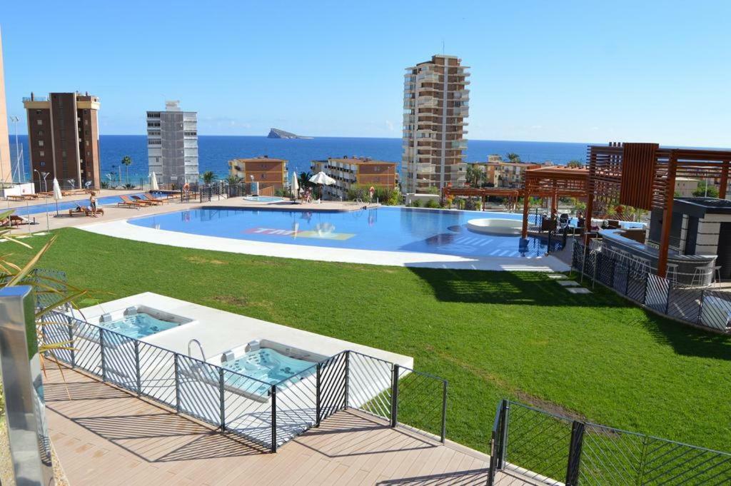 Ferienwohnung Sunset Drive 90210 Benidorm Exterior foto